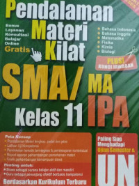 Image of Pendalaman Materi Kilat SMA/MA Kelas 11 IPA